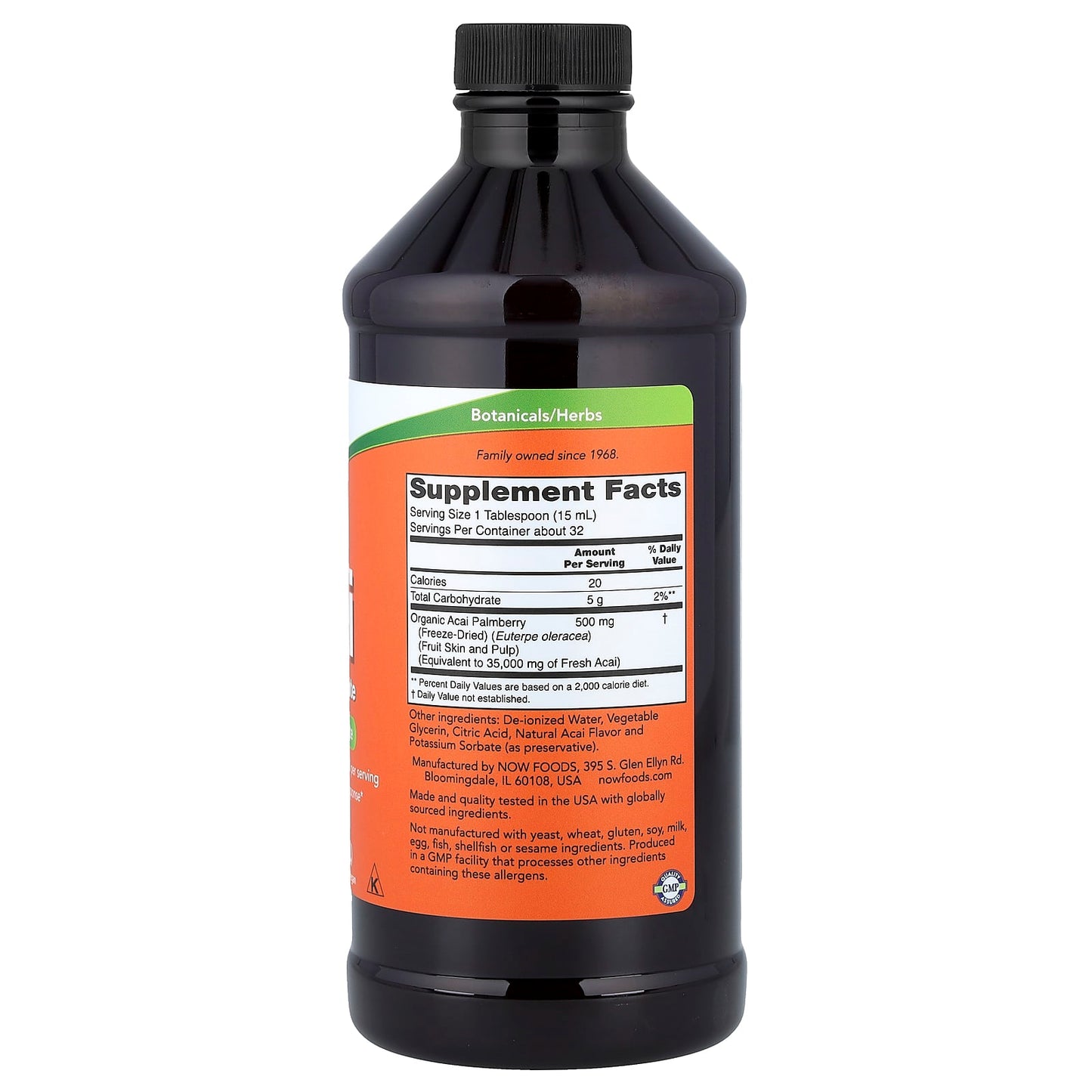 Acai Liquid Concentrate - 473 ml.