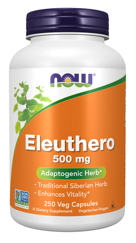 Eleuthero, 500mg - 250 vcaps