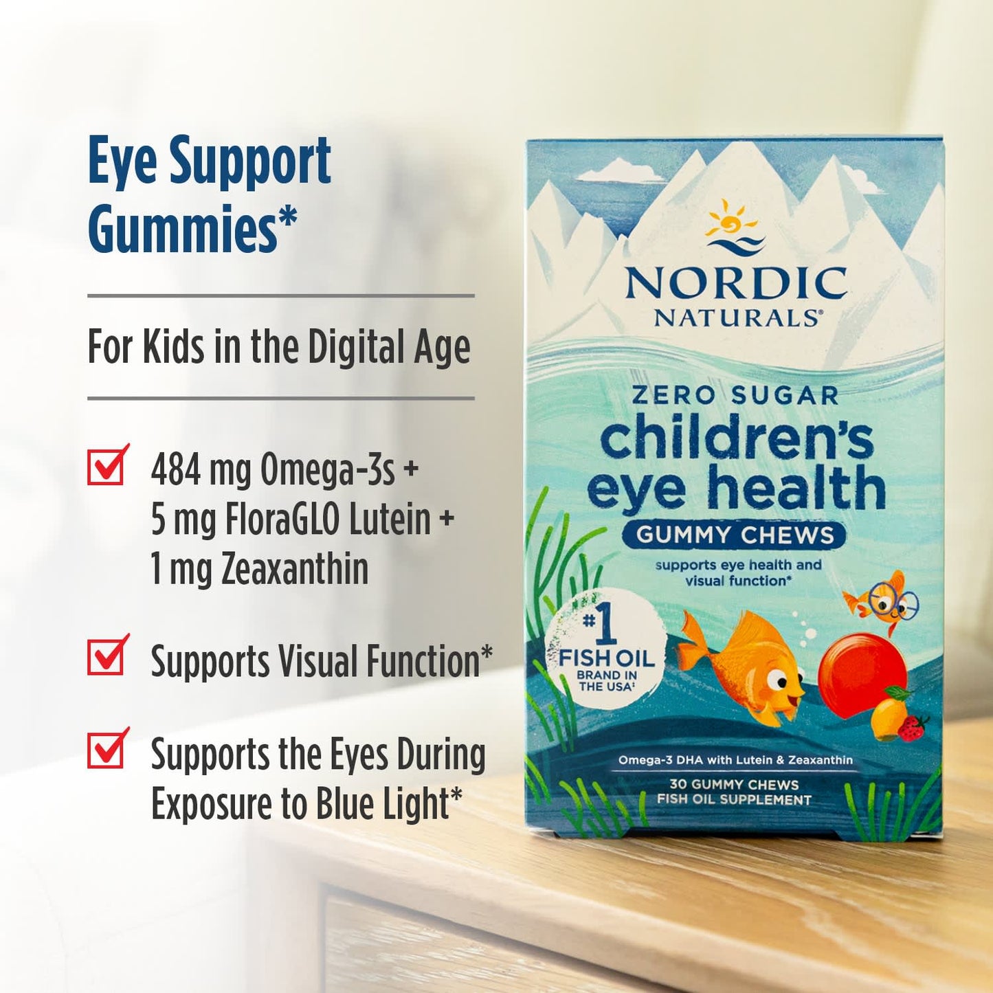 Children's Eye Health, Strawberry Lemonade - 30 gummies