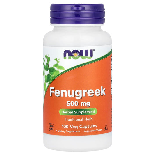 Fenugreek, 500mg - 100 vcaps