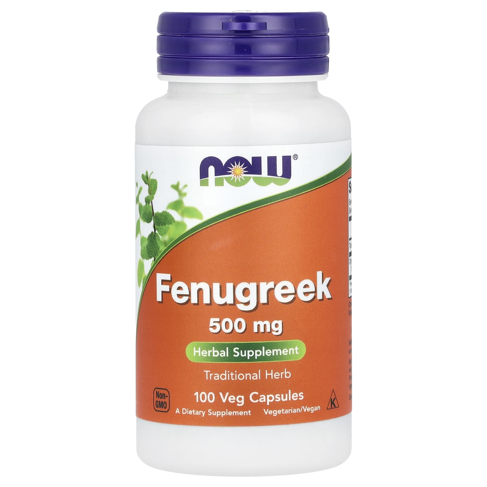 Fenugreek, 500mg - 250 vcaps