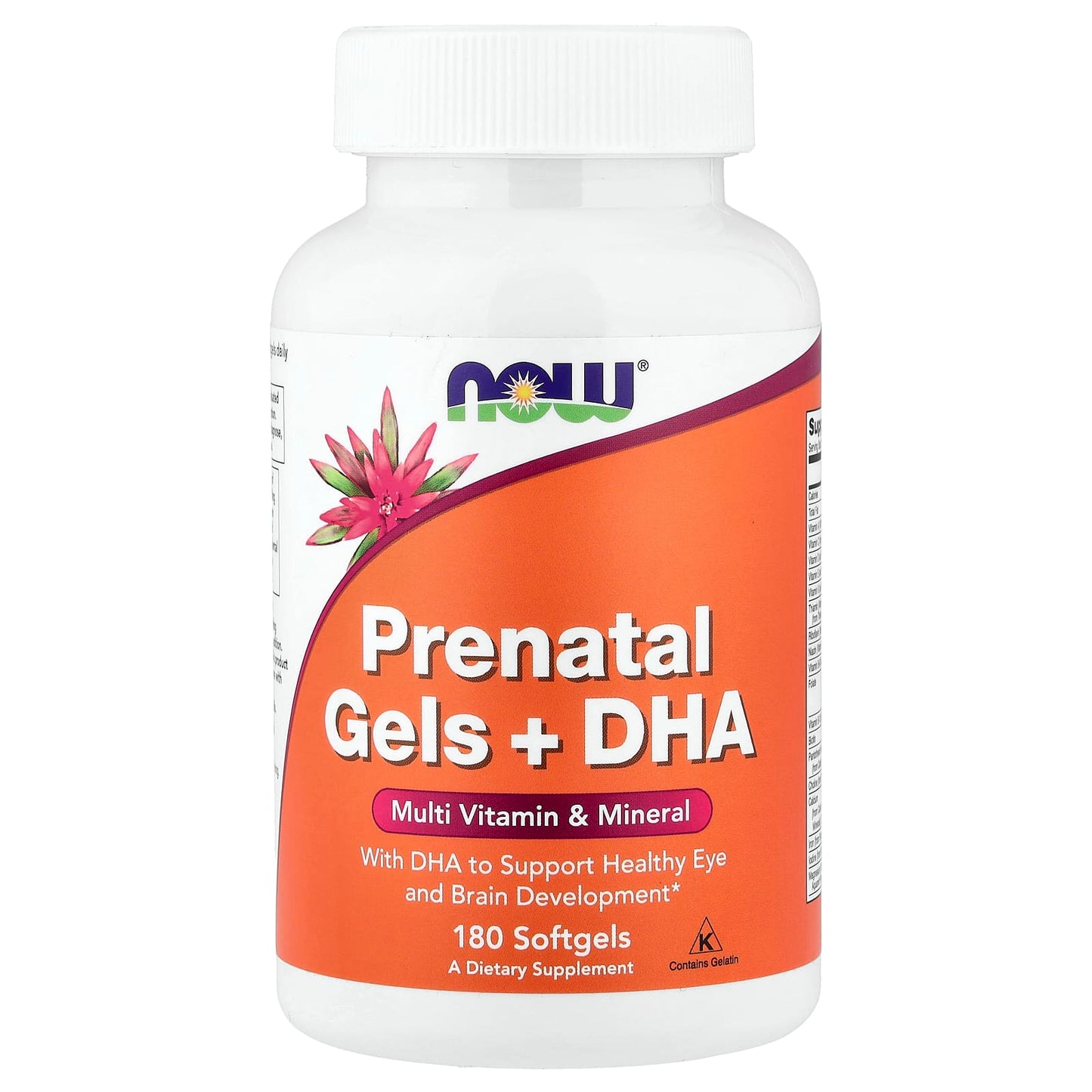 Prenatal Gels + DHA - 180 softgels