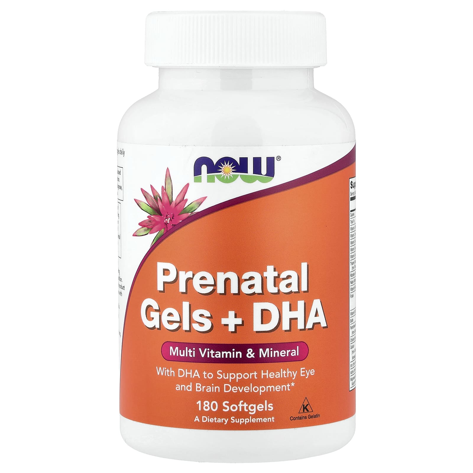 Prenatal Gels + DHA - 180 softgels