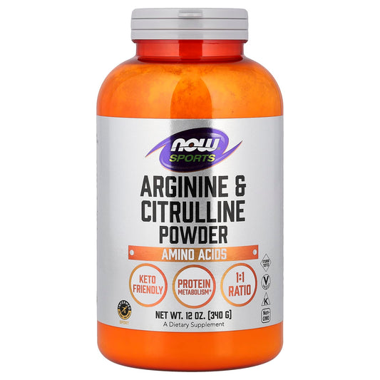 Arginine & Citrulline, Powder - 340g