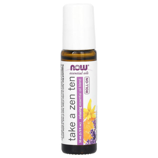 Essential Oil Roll-On, Take a Zen Ten - 10 ml.