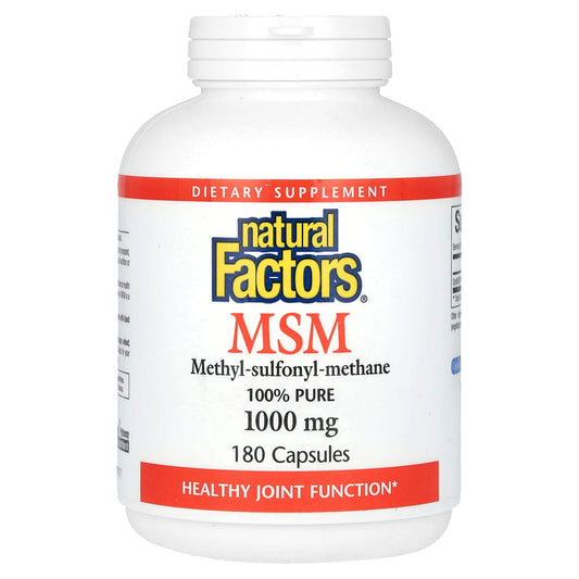 MSM (Methyl-Sulfonyl-Methane), 1000mg - 200 vcaps