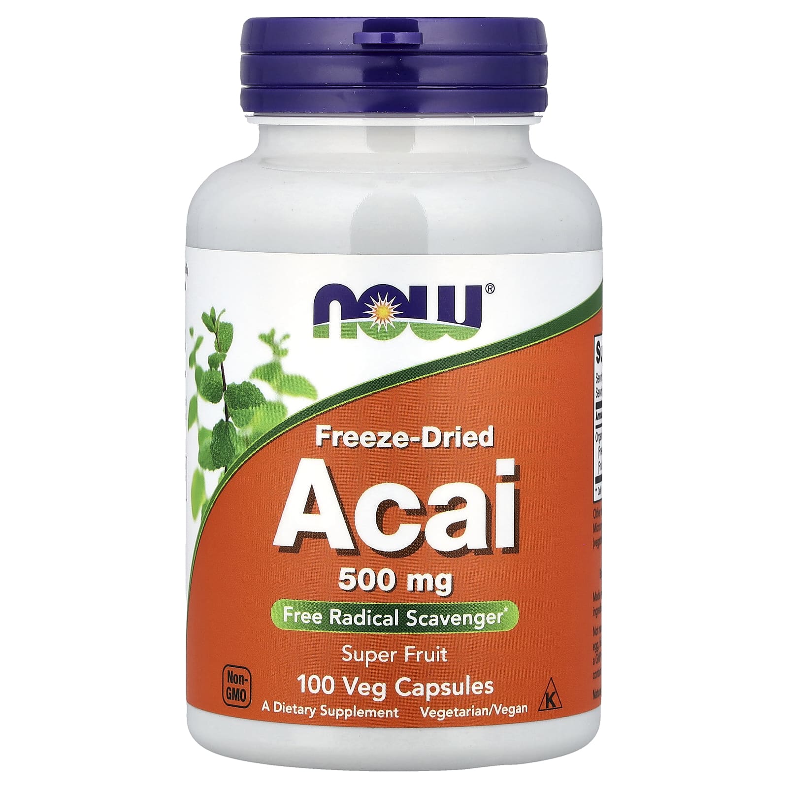 Acai, 500mg - 100 vcaps