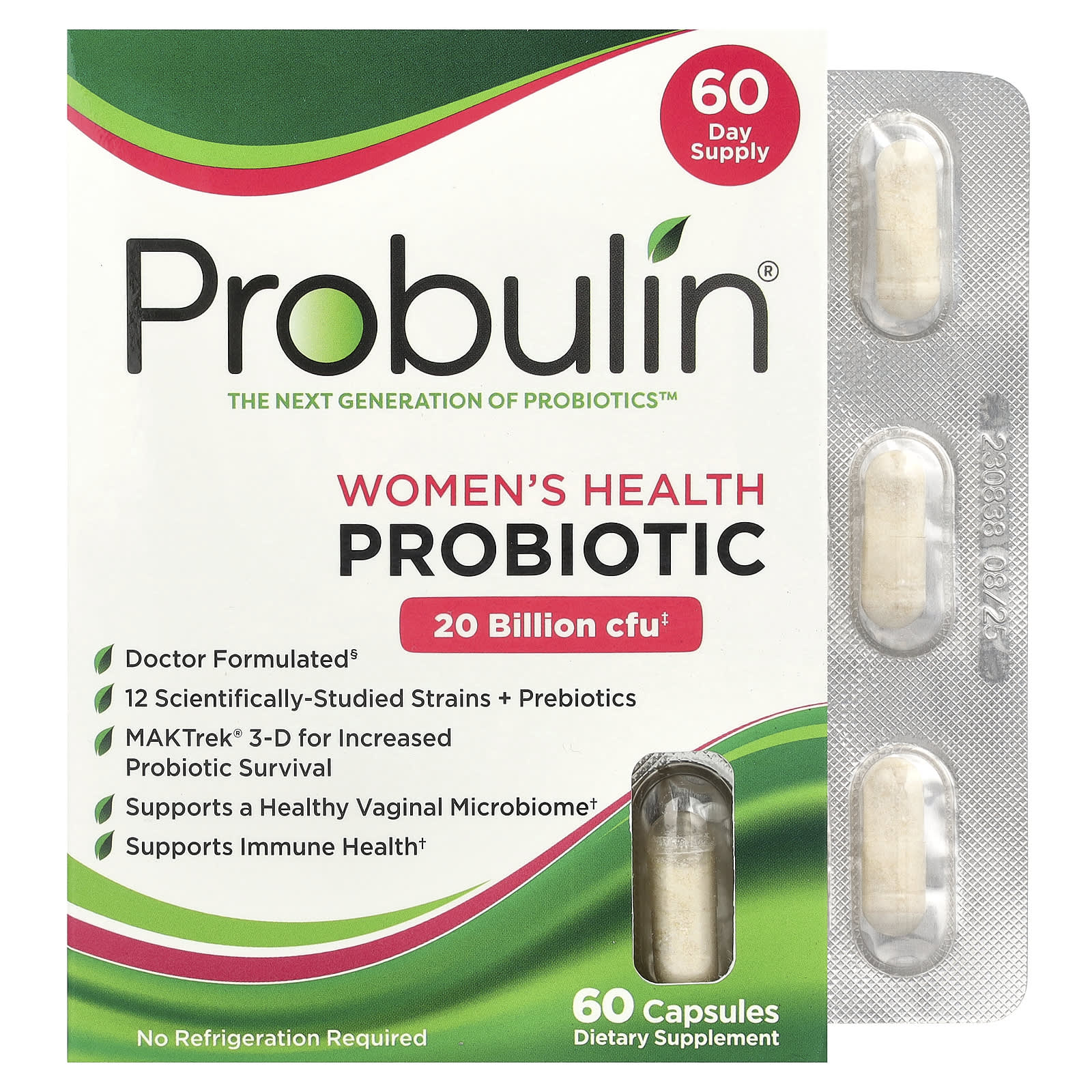 Women's Probiotic 20 Billion - 50 vcaps
