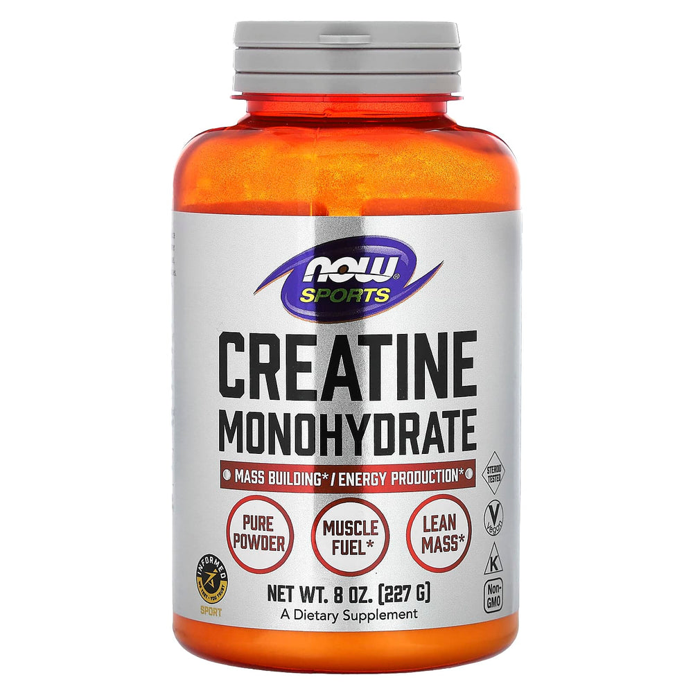 NOW Foods Creatine Monohydrate, Pure Powder - 600g
