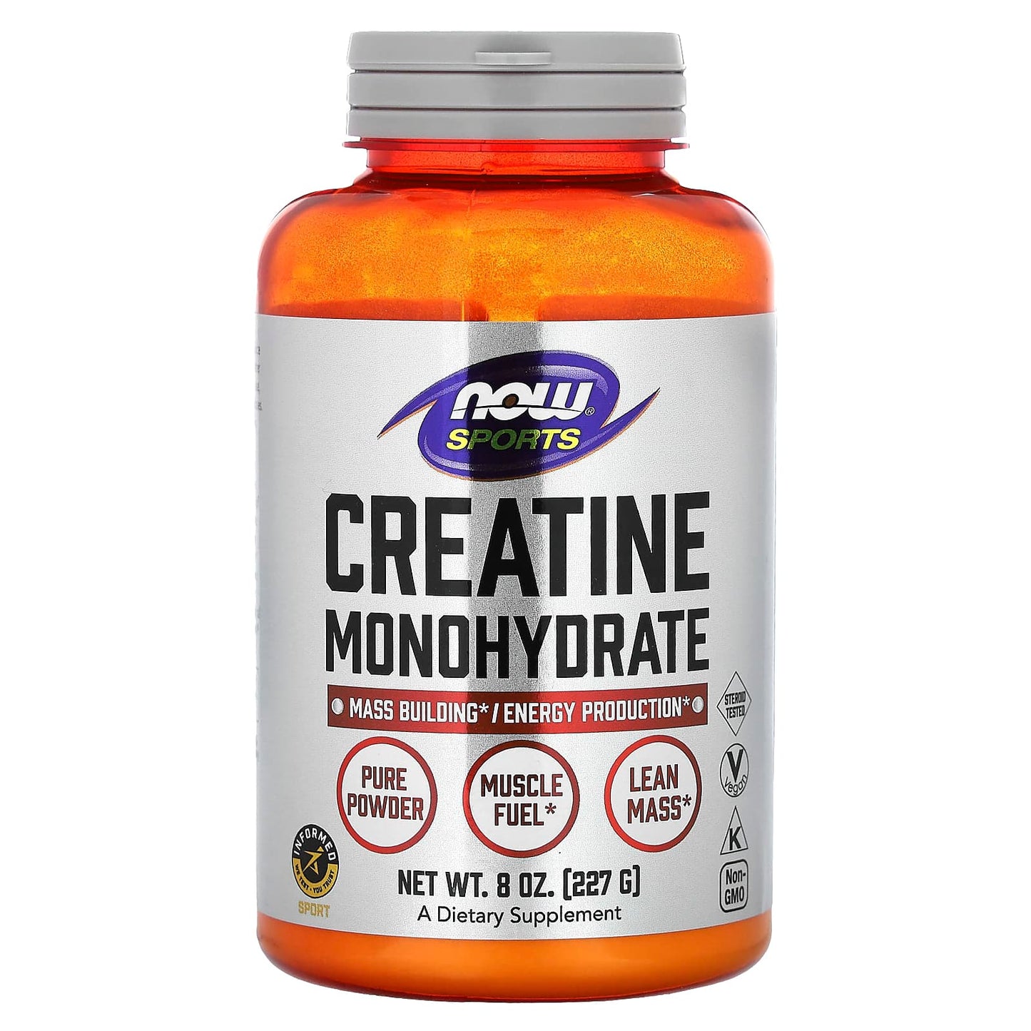 Creatine Monohydrate, Pure Powder - 600g