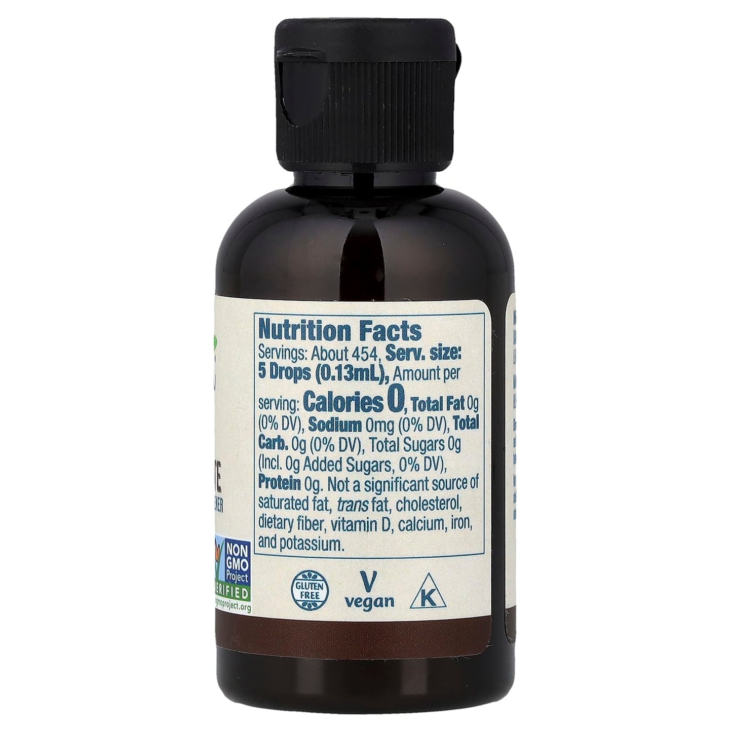 Better Stevia Liquid, Dark Chocolate - 59 ml.