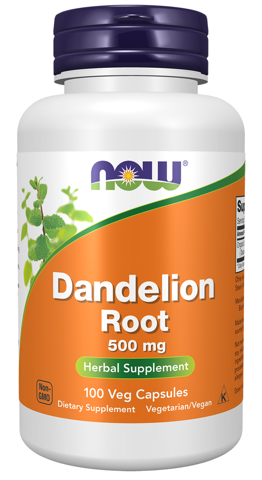 Dandelion Root, 500mg - 100 vcaps