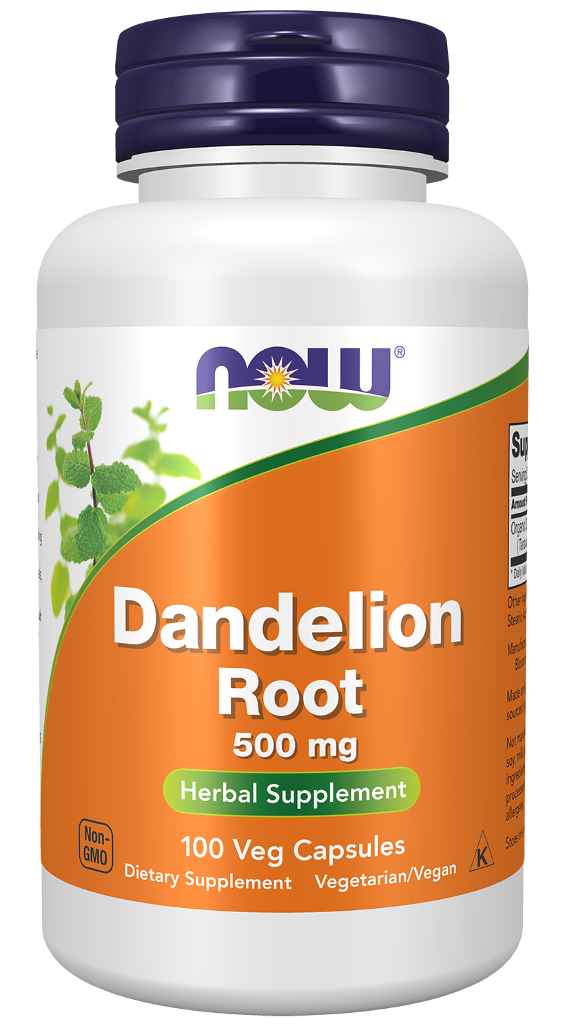 Dandelion Root, 500mg - 100 vcaps