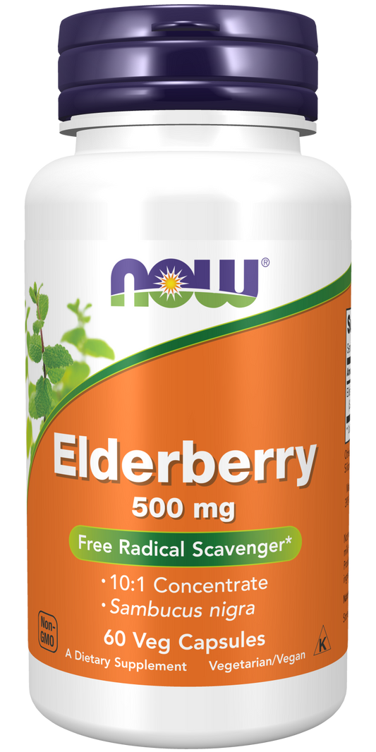 Elderberry, 500mg - 120 vcaps