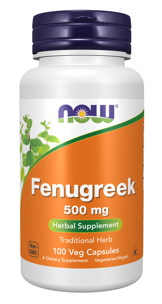 Fenugreek, 500mg - 100 vcaps
