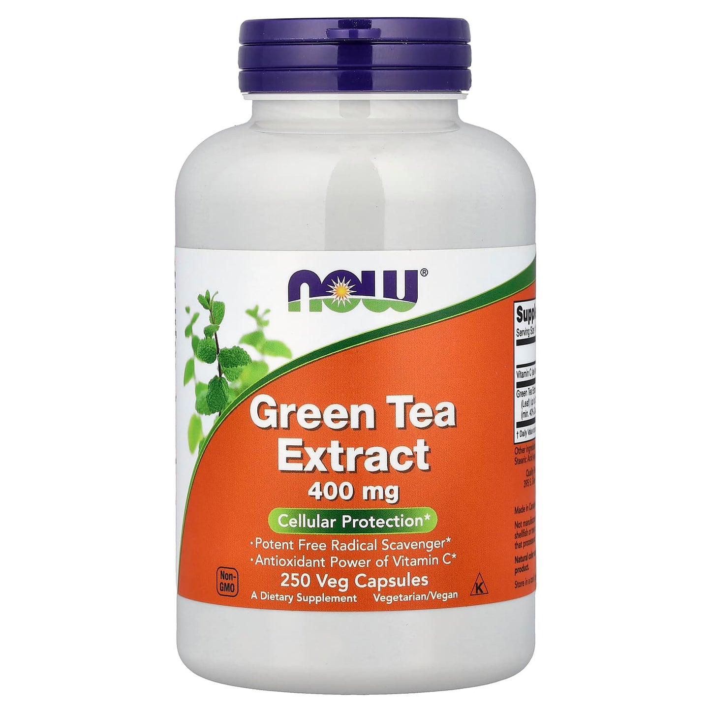 Green Tea Extract, 400mg - 100 vcaps