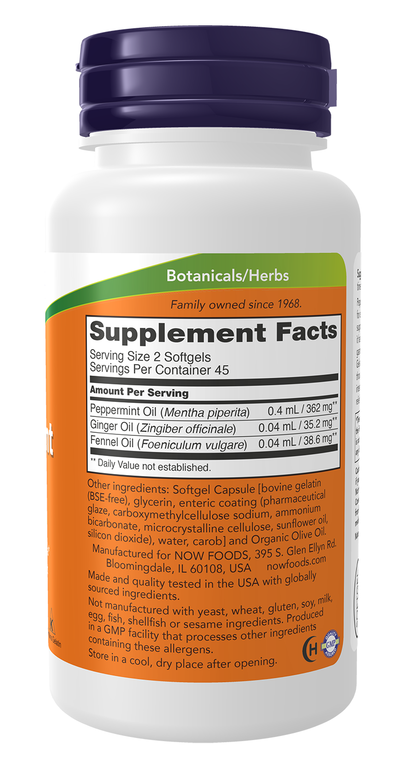 Peppermint Gels - 90 softgels