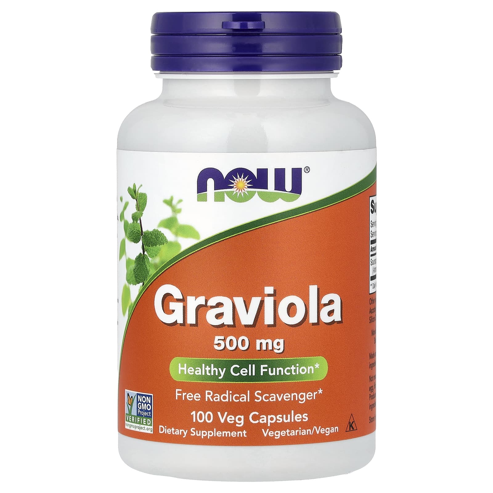 Graviola, 500mg - 100 vcaps