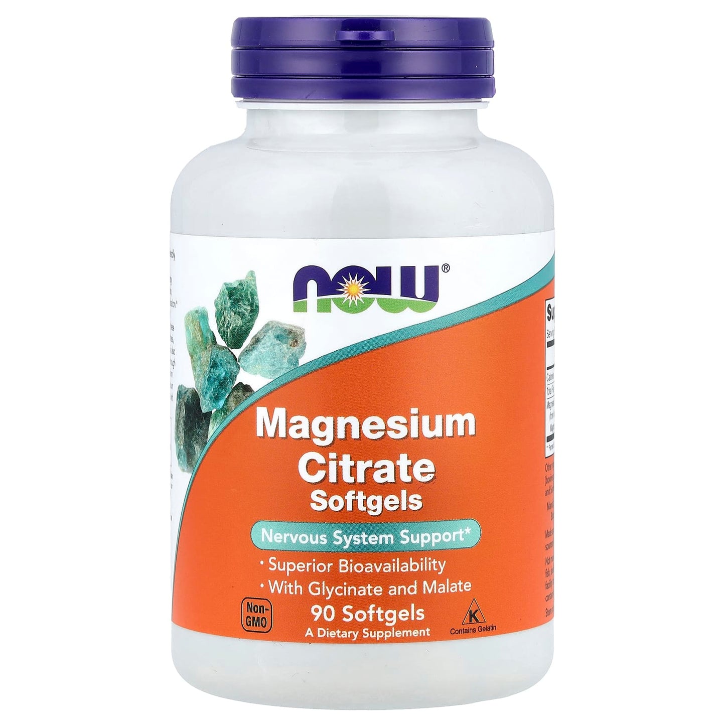 Magnesium Citrate Softgels - 180 softgels