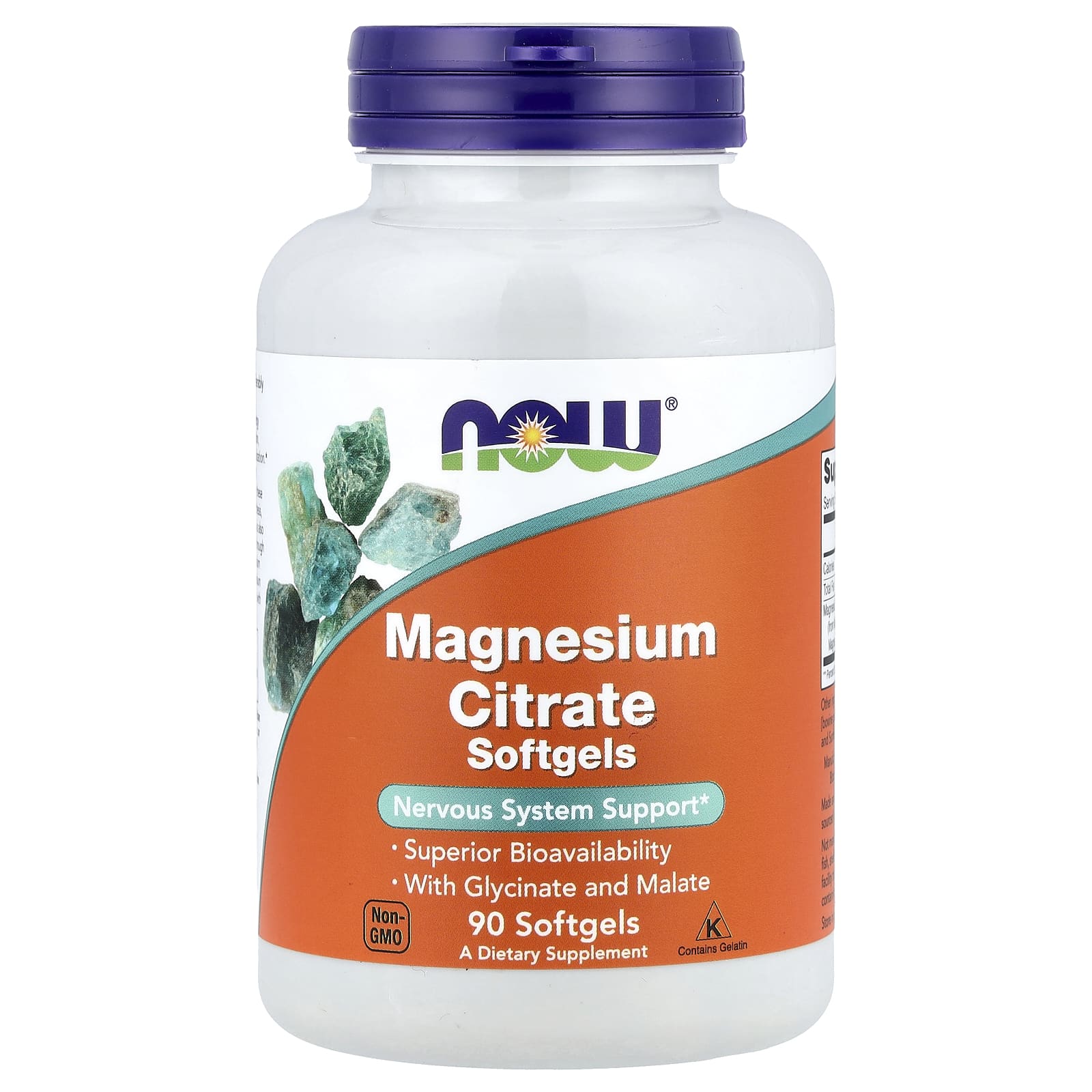 Magnesium Citrate Softgels - 180 softgels
