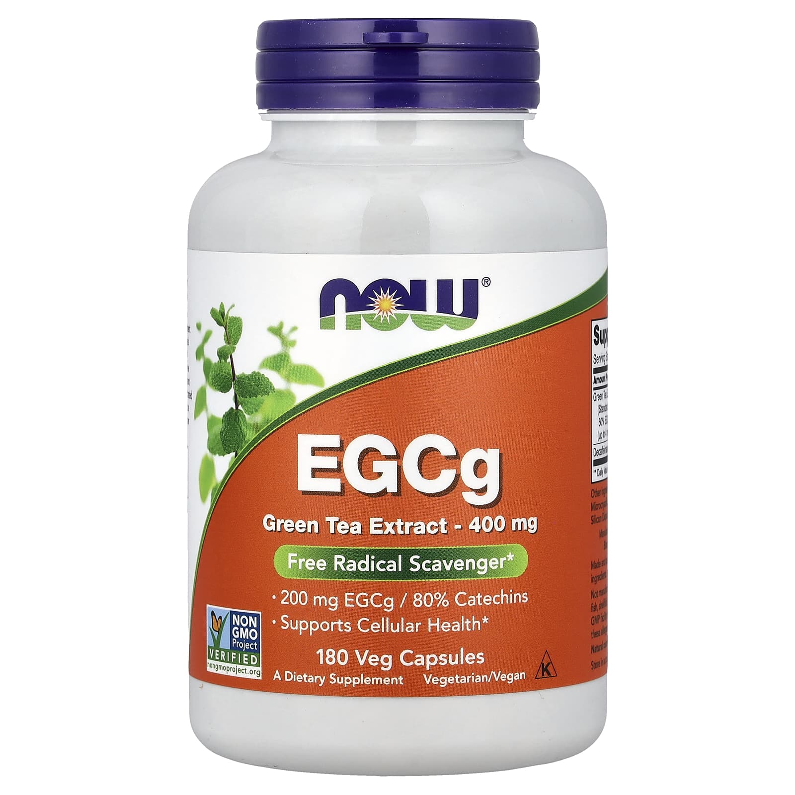EGCg Green Tea Extract, 400mg - 90 vcaps