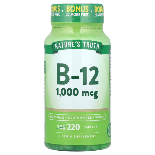 Vitamin B-12, 1000mcg - 100 lozenges