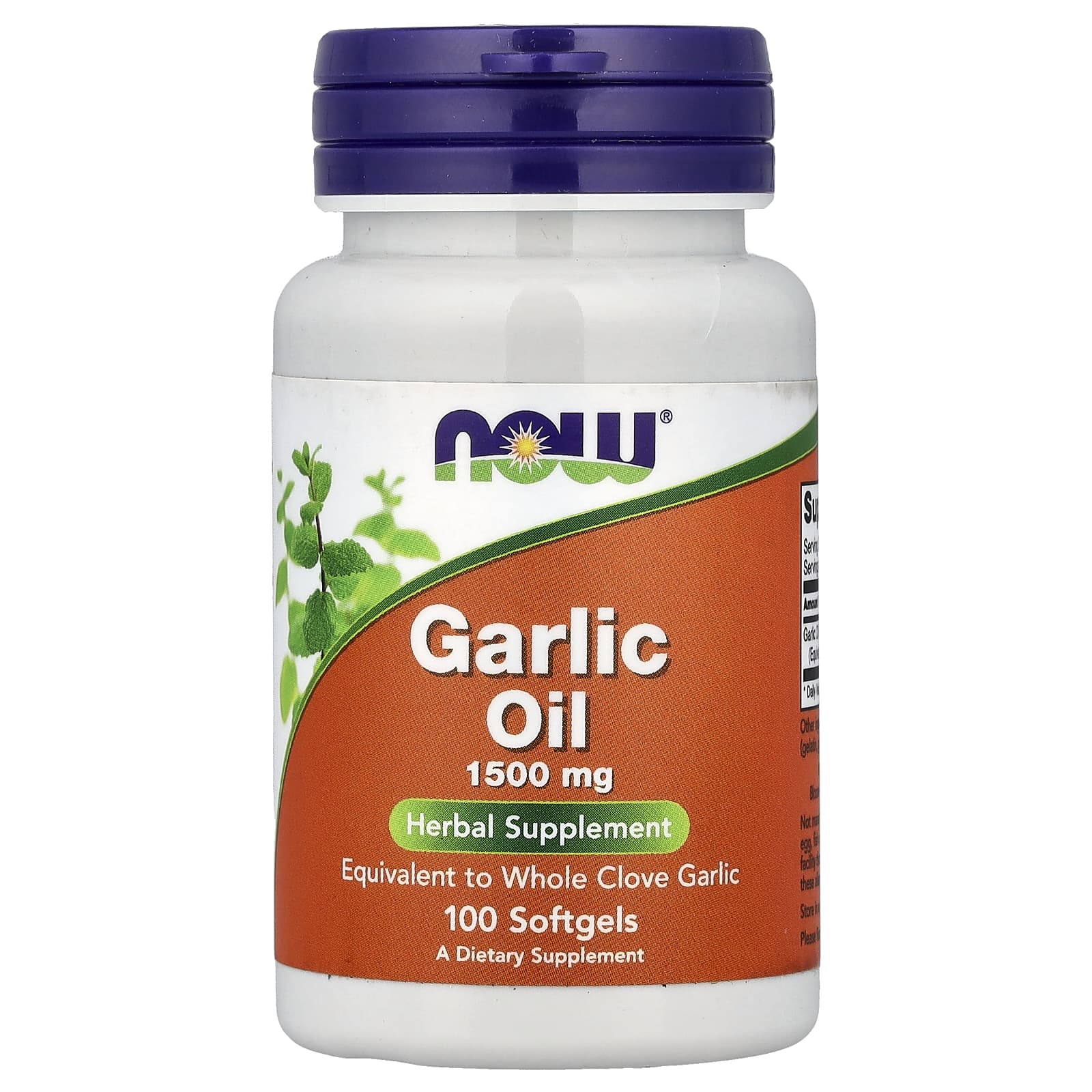 Garlic Oil, 1500mg - 250 softgels
