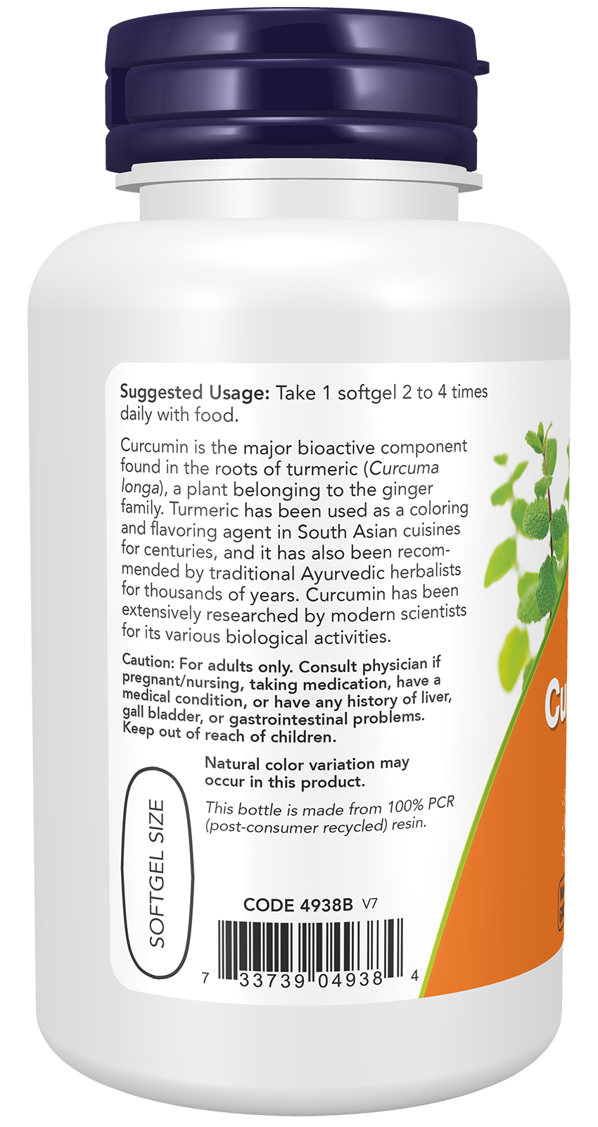 Turmeric Curcumin - 120 softgels