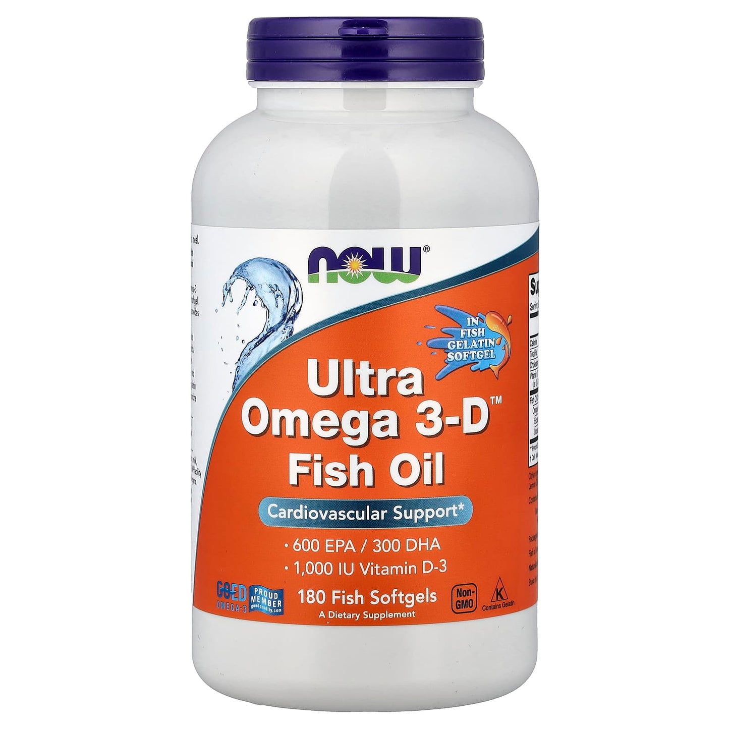 Ultra Omega 3-D with Vitamin D-3 - 90 softgels