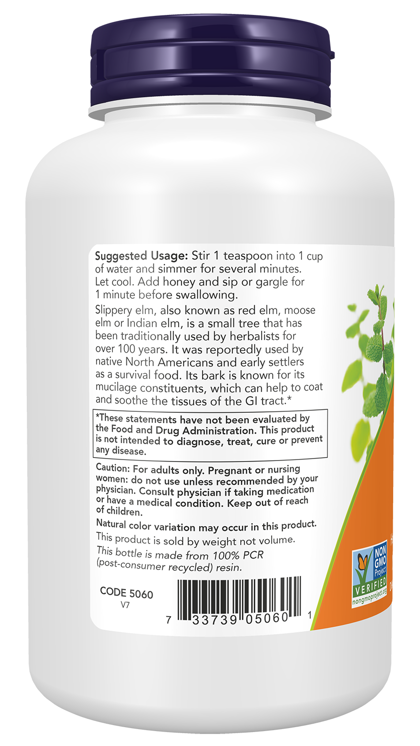 Slippery Elm, Powder - 113g