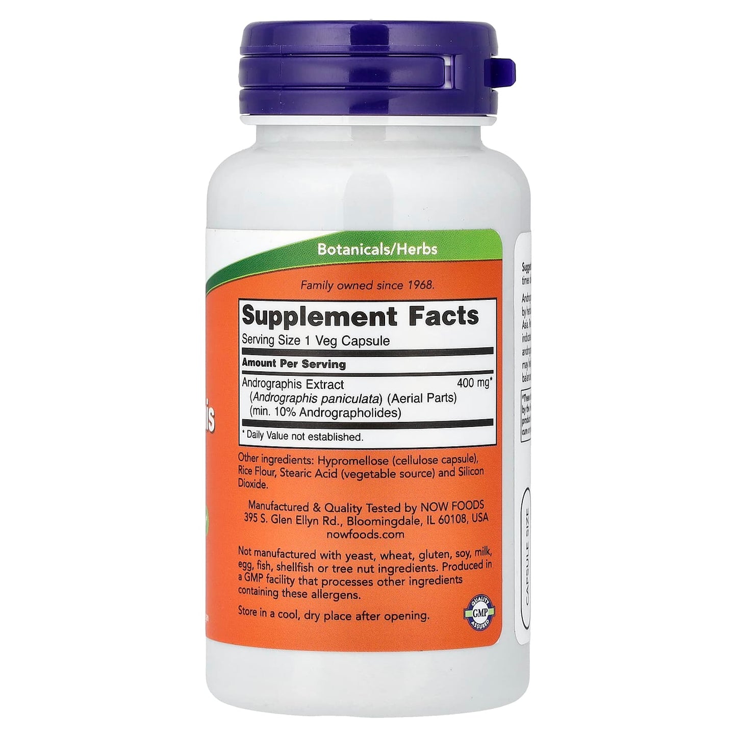 Andrographis Extract, 400mg - 90 vcaps
