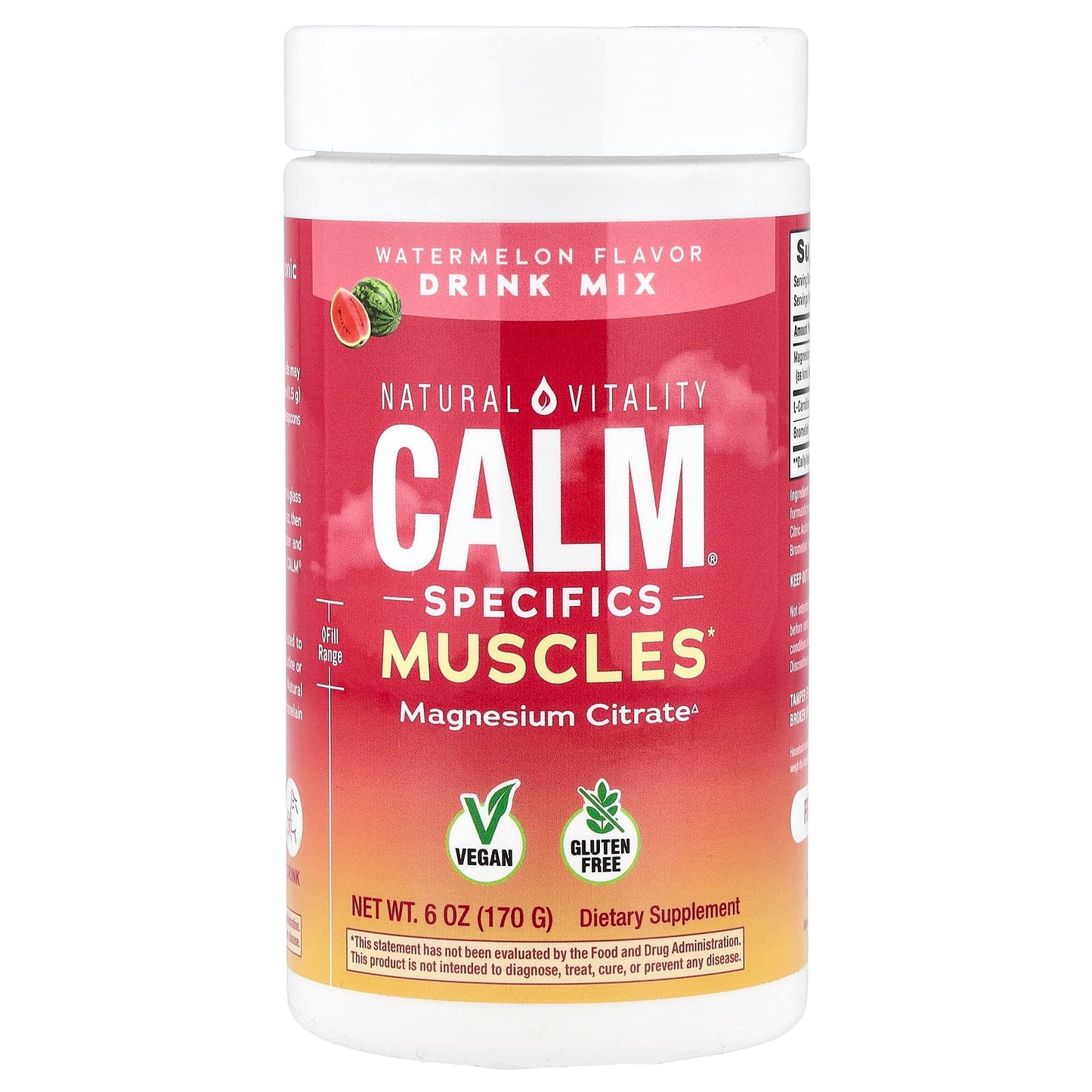 Calm Magnesium Powder, Watermelon - 227g