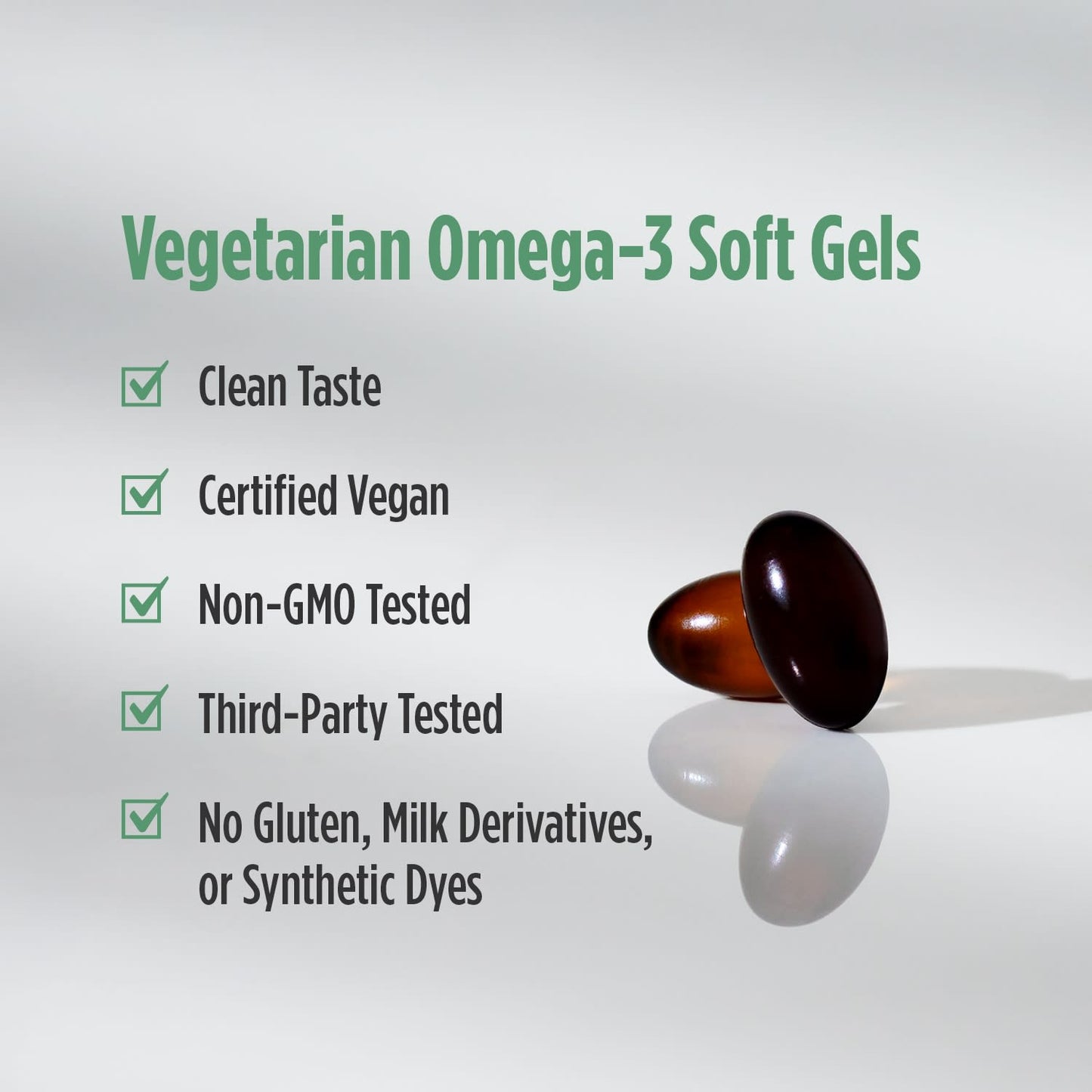 Algae Omega, 715mg Omega 3 - 120 softgels