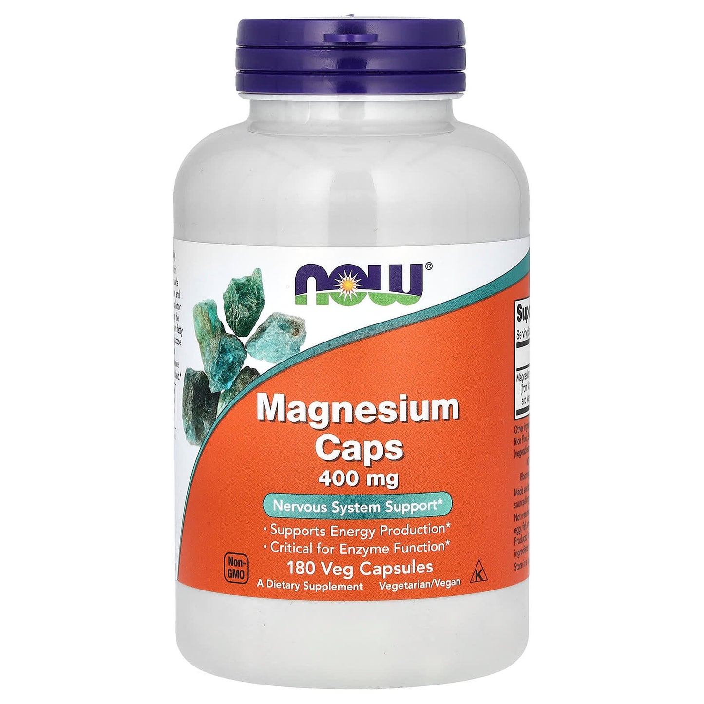 Magnesium, 400mg - 180 vcaps