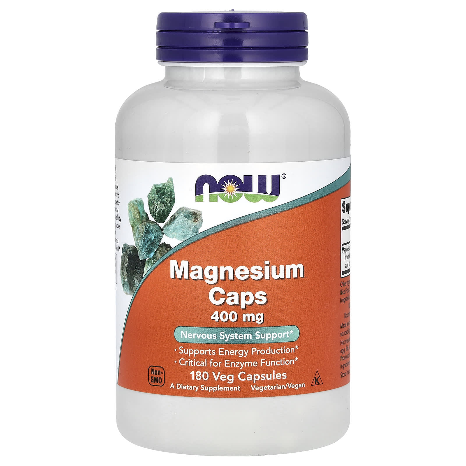 Magnesium, 400mg - 180 vcaps