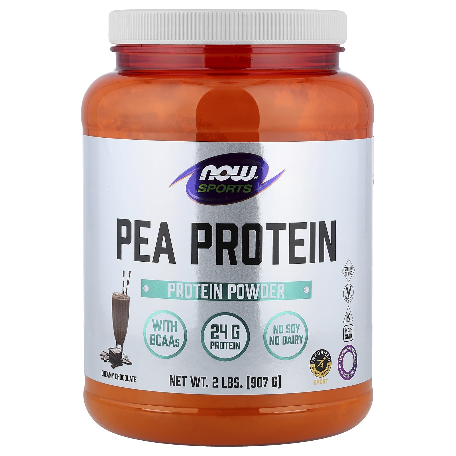 Pea Protein, Dutch Chocolate - 907g