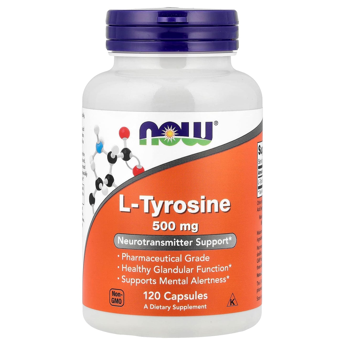 L-Tyrosine, 500mg - 120 caps