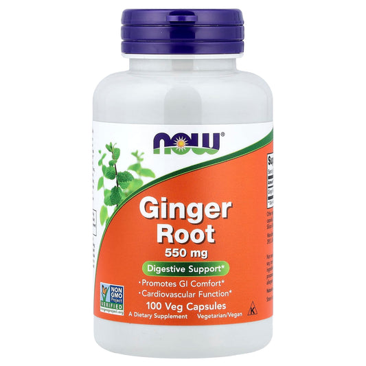 Ginger Root, 550mg - 100 vcaps