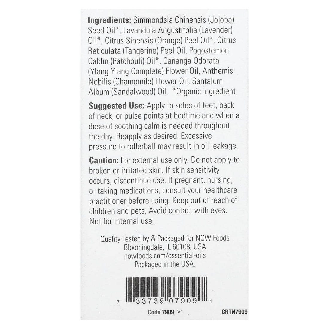 NOW Foods Essential Oil Roll-On, Take a Zen Ten - 10 ml - image 4