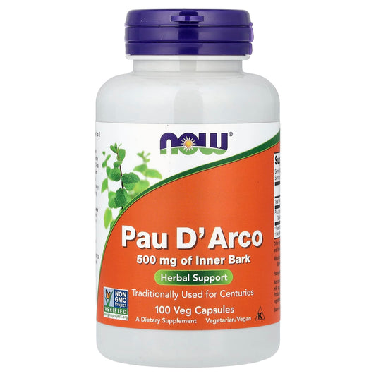 Pau D'Arco, 500mg - 100 vcaps