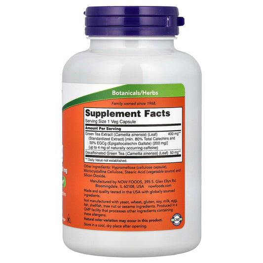 EGCg Green Tea Extract, 400mg - 90 vcaps