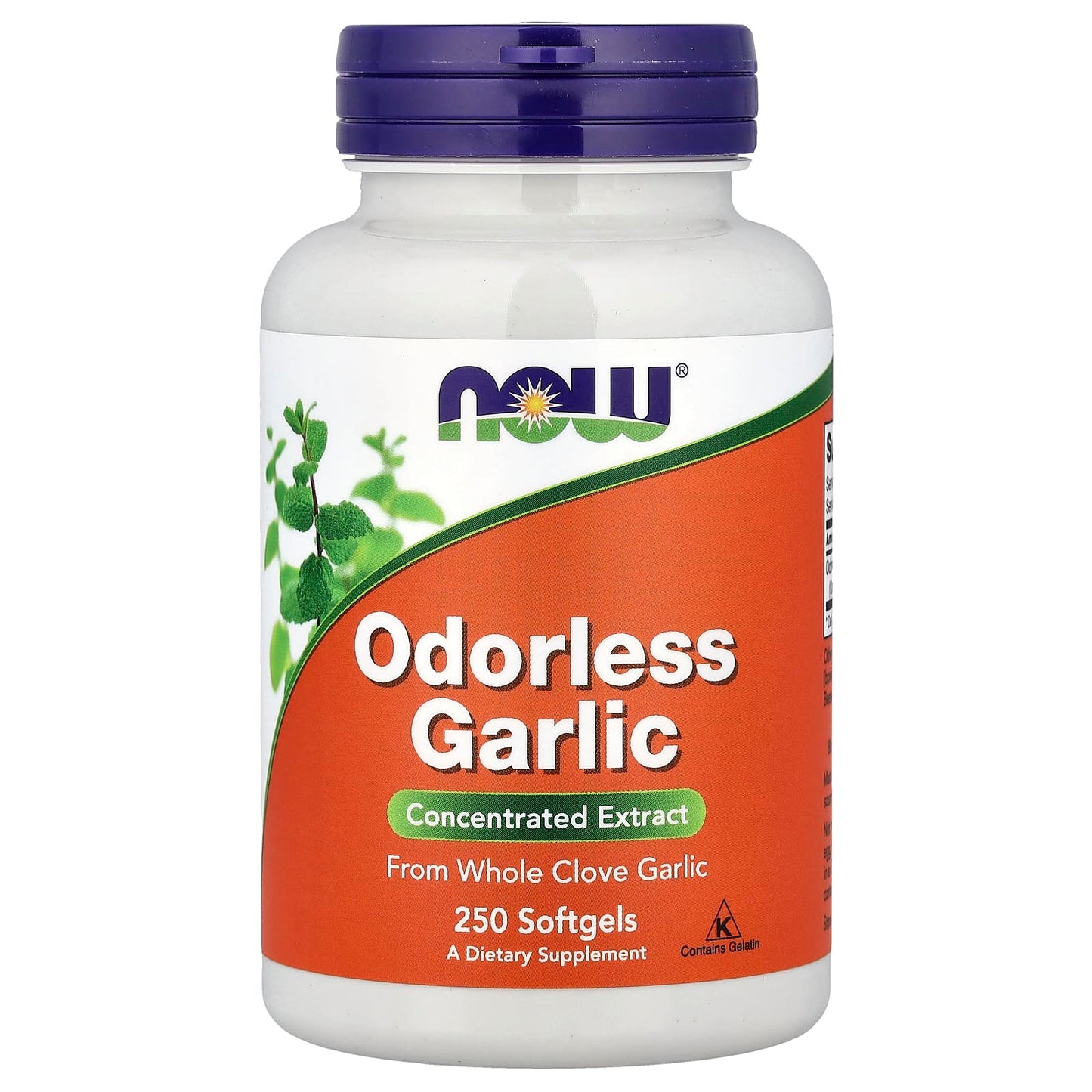 Odorless Garlic - 250 softgels