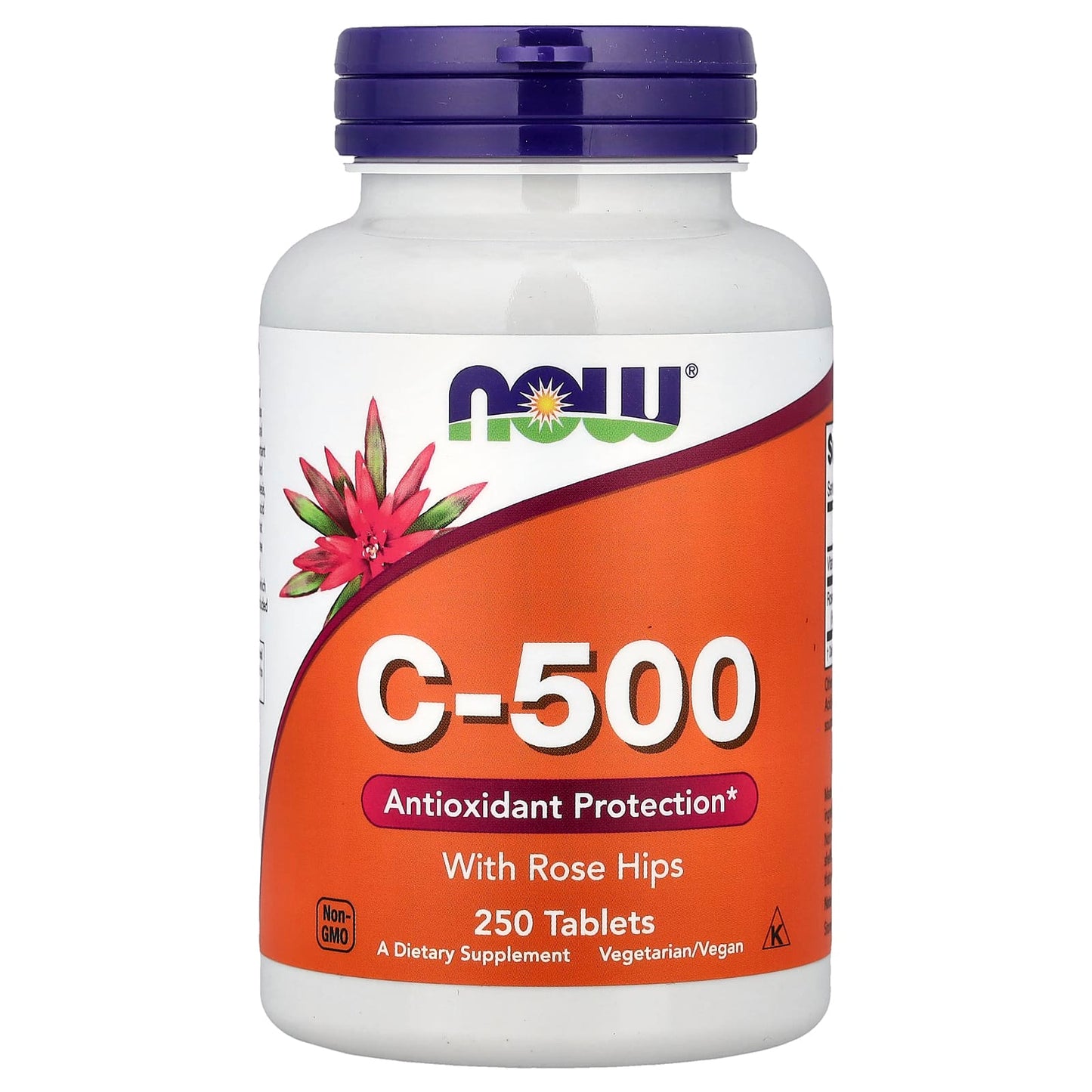 Vitamin C-500 with Rose Hips - 250 tablets