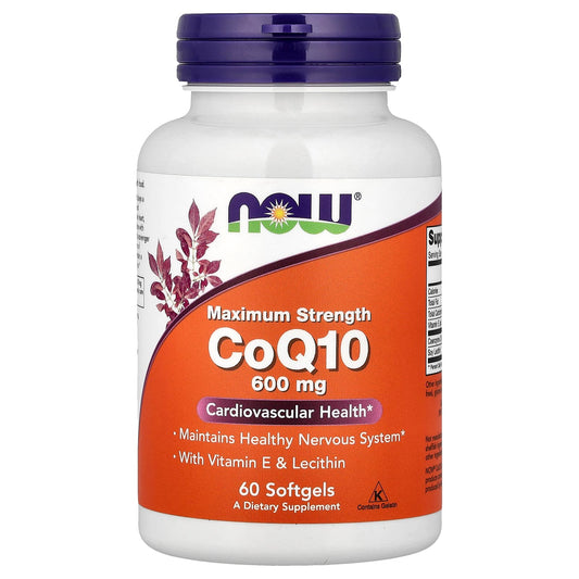 CoQ10 with Lecithin & Vitamin E, 400mg - 60 softgels