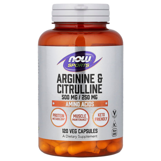 Arginine & Citrulline - 240 vcaps