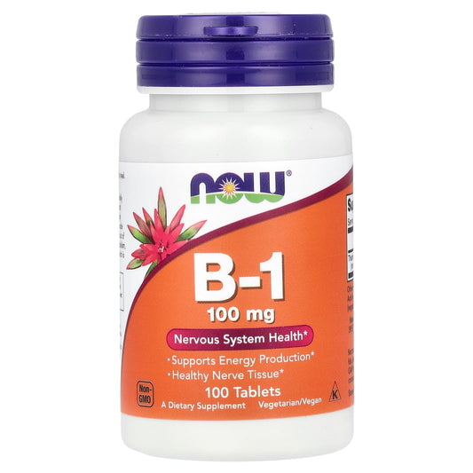 Vitamin B-1 Thiamine, 100mg - 100 tabs