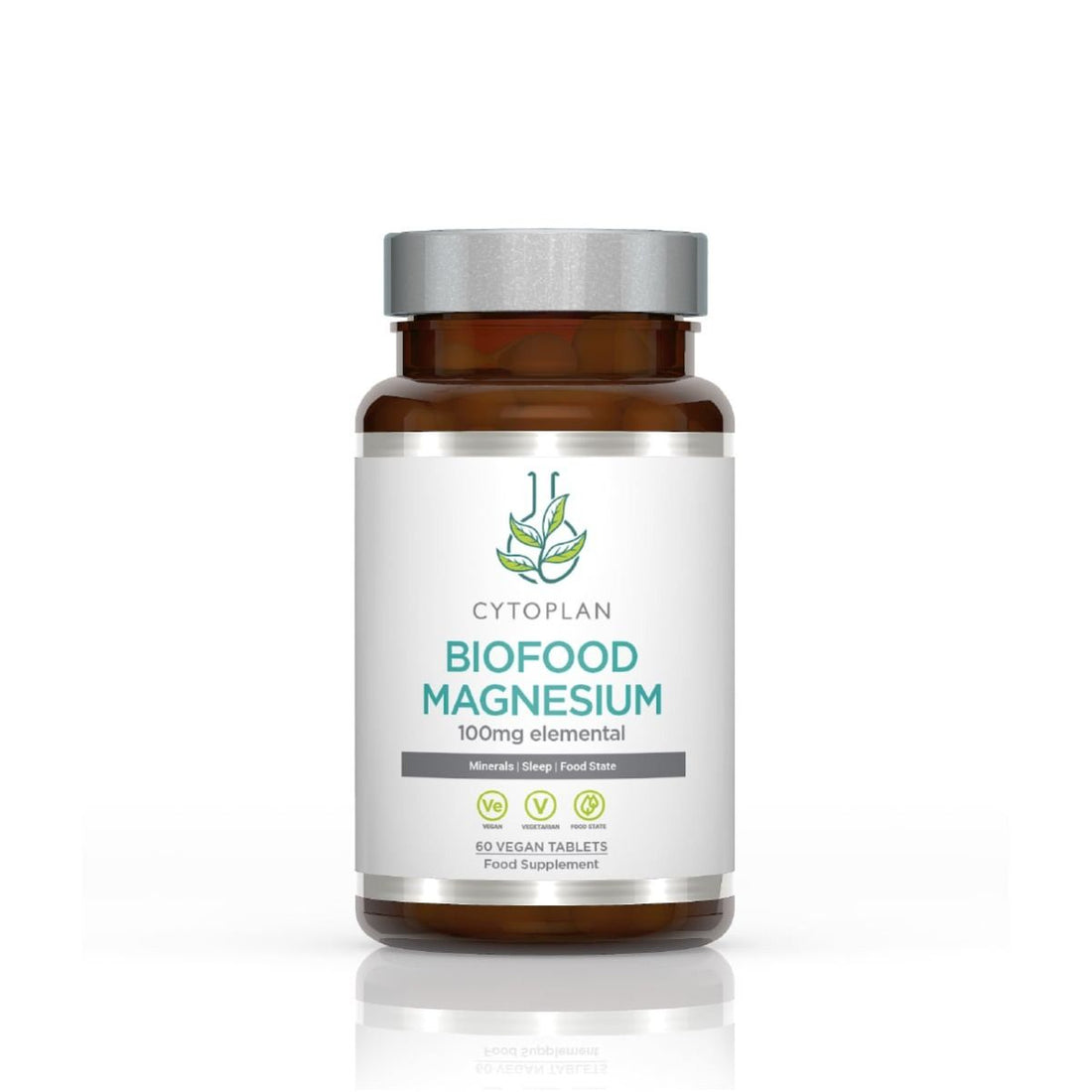 Cytoplan Biofood Magnesium - 120 vegan tabs - image 2