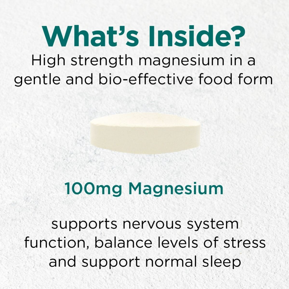 Biofood Magnesium - 120 vegan tabs