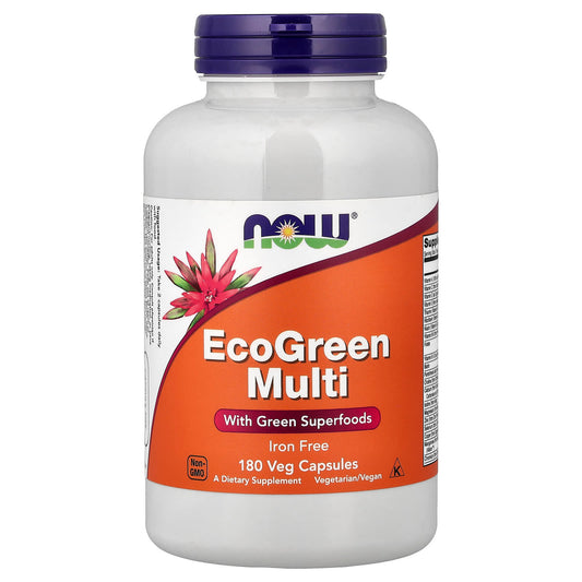 Green Multi, Iron Free - 180 vcaps