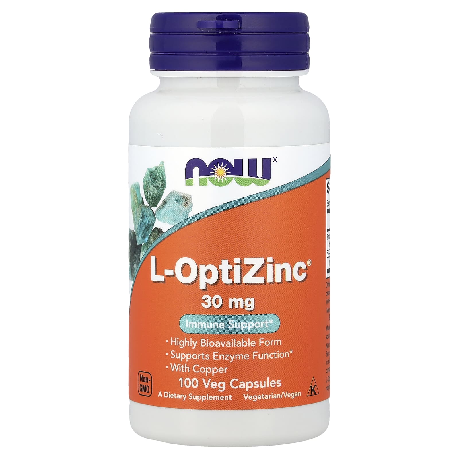 L-OptiZinc, 30mg - 100 vcaps